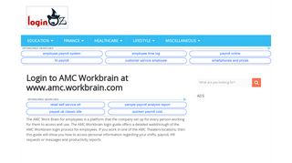 
                            4. Login to AMC Workbrain at …