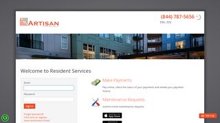 
                            6. Login to Artisan Twickenham Square Resident Services | Artisan ...