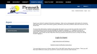 
                            1. Login to Aspen - plymouth.k12.ma.us