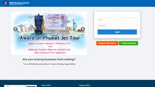 
                            4. Login to B2B Online - Phuket Jet Tour