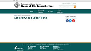 
                            2. Login to Child Support Portal | Division of Child Support Services