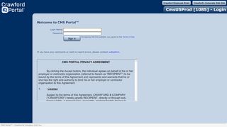 
                            5. Login to CMS Portal™