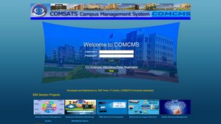 
                            3. Login to COMSATS Campus Management System