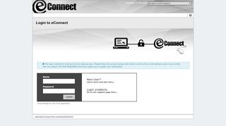 
                            7. Login to eConnect