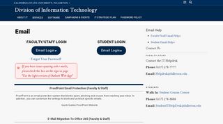 
                            4. Login To Email - Division of Information Technology | CSUF