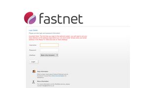 
                            10. Login to Fastnet Webmail