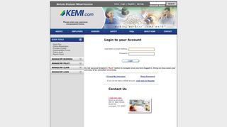 
                            8. Login to KEMI.com