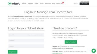 
                            11. Login to manage your online store | 3dcart