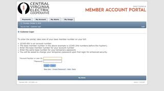 
                            6. Login to My Account - Customer Portal