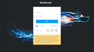 
                            2. Login to My Bitdefender