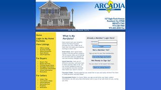 
                            6. Login to My Home Portfolio - Arcadia REALTORS