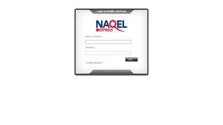 
                            5. Login to NAQEL InfoTrack - NaqelExpress
