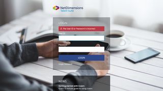 
                            5. Login to NetDimensions Talent Suite