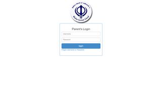 
                            8. Login to Parent Portal - Khalsa Gurmat School