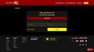 
                            7. Login to Play the Best Australia Online Casino | Planet 7 Oz