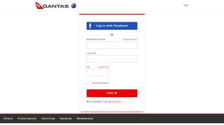 
                            6. Login to Qantas Frequent Flyer