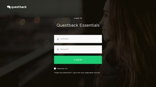 
                            1. LOGIN TO - QuestBack