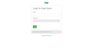 
                            5. Login to Sage Spain