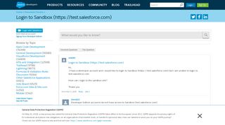 
                            3. Login to Sandbox (https://test.salesforce.com) - Salesforce ...