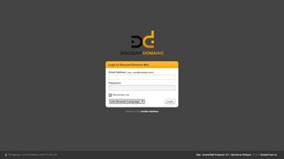 
                            5. Login to SmarterMail - Discount Domains