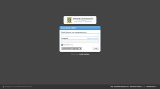 
                            6. Login to SmarterMail - Xavier University School of Medicine