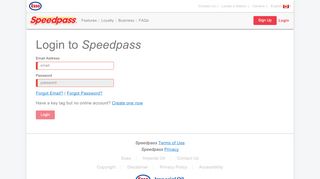 
                            6. Login to Speedpass - Imperial Oil