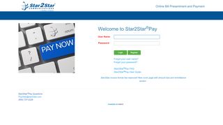 
                            6. Login to Star2Star®Pay