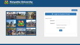 
                            1. Login to Student Portal - portal.ku.ac.ke