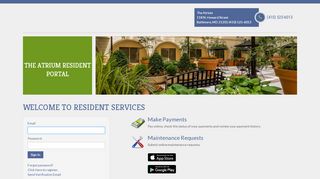 
                            1. Login to The Atrium Resident Services | The Atrium - RENTCafe