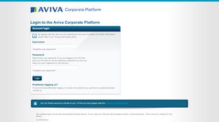 
                            3. Login to the Aviva Corporate Platform