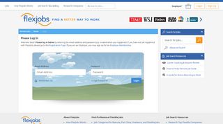 
                            9. Login to the best database of telecommuting and flexible jobs | FlexJobs