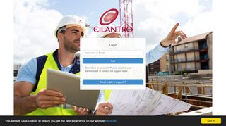 
                            1. Login to the Cilantro Engineering UK Ltd Academy