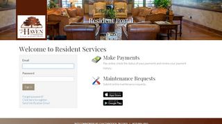 
                            2. Login to The Haven at Commons Park Resident Services ...
