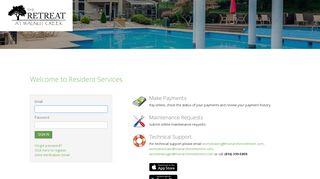 
                            1. Login to The Retreat at Walnut Creek Resident Services | The Retreat ...
