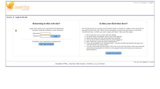 
                            4. : Login to the site - Aventa Learning