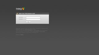 
                            8. Login to the TYPO3 Backend on Q19 - LOLLIPOP