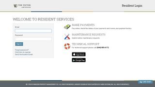 
                            6. Login to The Victor by Windsor Resident Services | The Victor by ...