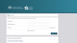 
                            7. Login to TIS Online | TIS Online