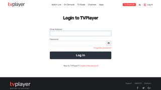
                            1. Login to TVPlayer - TVPlayer: Watch Live TV Online For Free