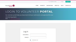 
                            5. Login To Volunteer Portal | Volunteer Africa