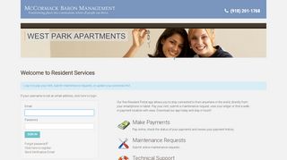 
                            7. Login to West Park Apartments Resident Services | West ... - RENTCafe