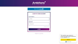 
                            2. Login to your Account - Ambitions Personnel