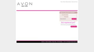 
                            2. Login To Your Account - Avon