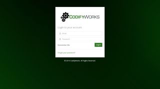 
                            6. Login to your account - dealer.codifyworks.com