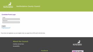 
                            6. Login to your account - Hertfordshire County Council