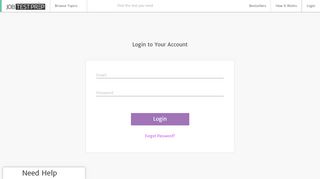 
                            4. Login to Your Account - JobTestPrep