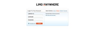 
                            5. Login to your account - manage.mylimobiz.com