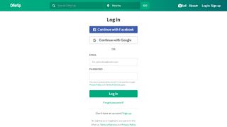 
                            7. Login to Your Account - OfferUp