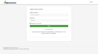 
                            9. Login to your account | The AIM Way