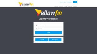 
                            2. Login to your account - Yellowfin Portal Login Page